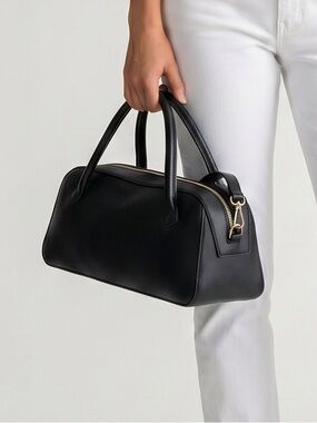 Nigel Faux Leather Crossbody Bag